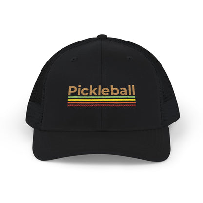 Pickleball Lines Snapback Trucker Cap