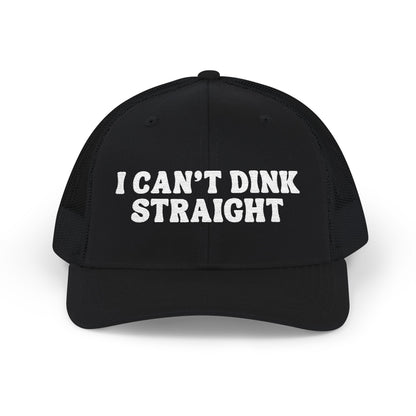 I Can't Dink Straight Snapback Trucker Cap