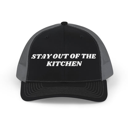 Stay Out of the Kitchen Snapback Trucker Cap