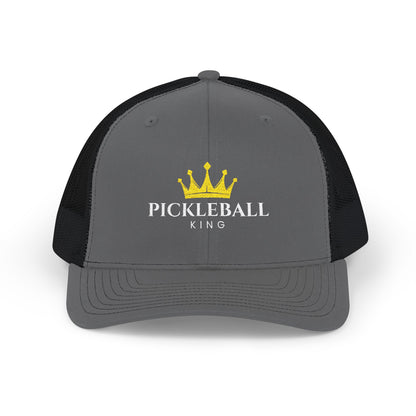 Pickleball King Snapback Trucker Cap