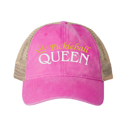 Pickleball Queen Women's Mesh-Back Cap