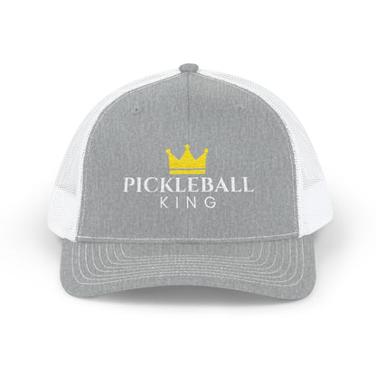 Pickleball King Snapback Trucker Cap