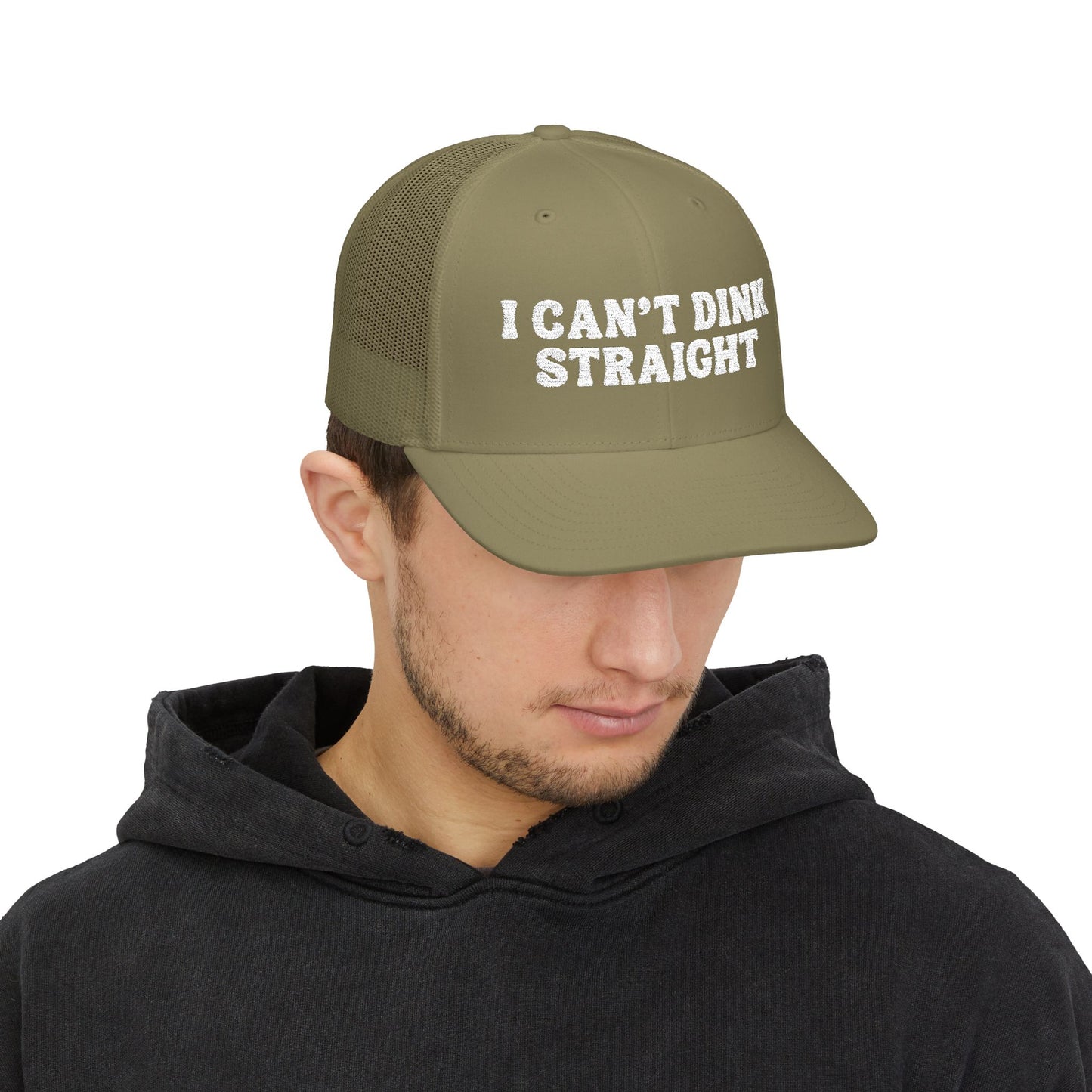 I Can't Dink Straight Snapback Trucker Cap