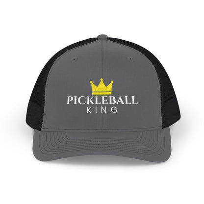 Pickleball King Snapback Trucker Cap