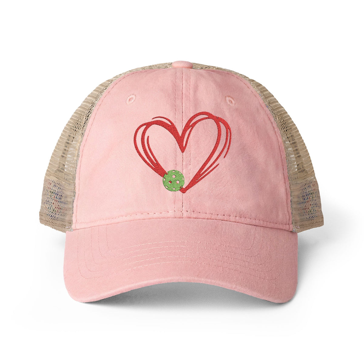 Pickleball Love Women's Mesh-Back Cap