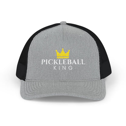 Pickleball King Snapback Trucker Cap