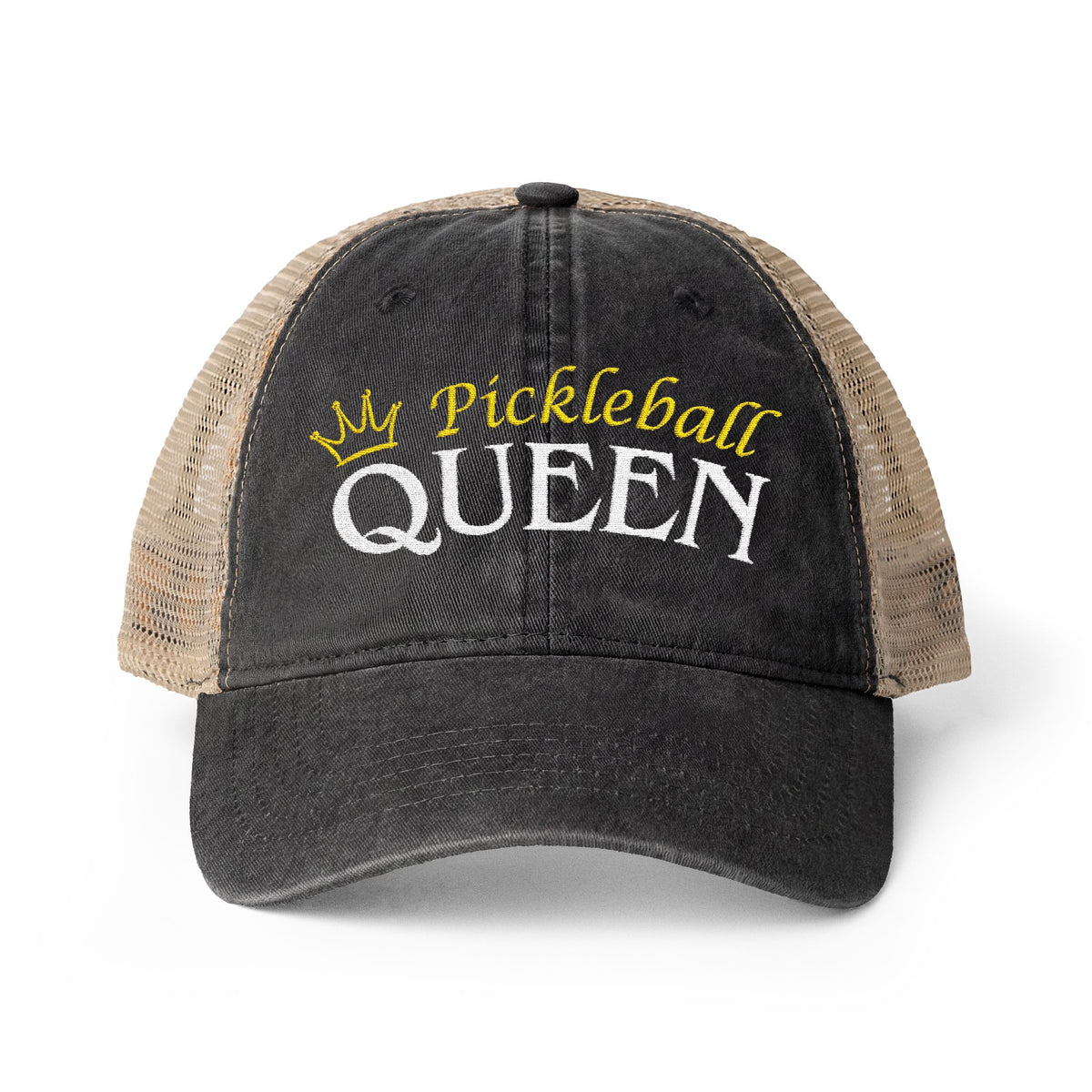 Pickleball Queen Women's Mesh-Back Cap