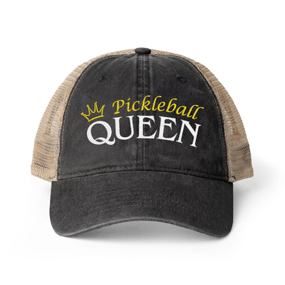 Pickleball Queen Women's Mesh-Back Cap