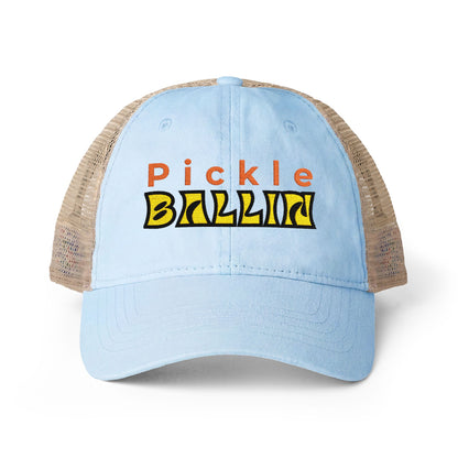 Pickleball Love Women's Ponytail Hat