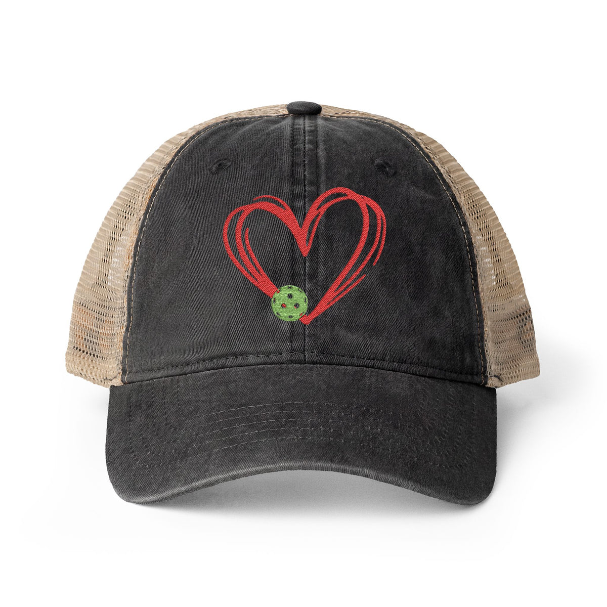 Pickleball Love Women's Mesh-Back Cap