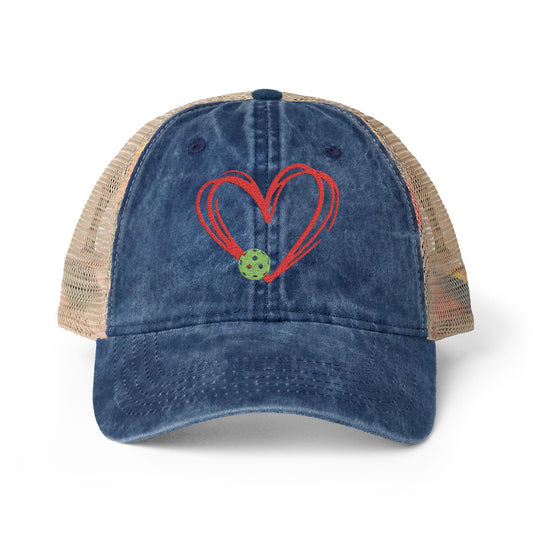 Pickleball Love Women's Mesh-Back Cap