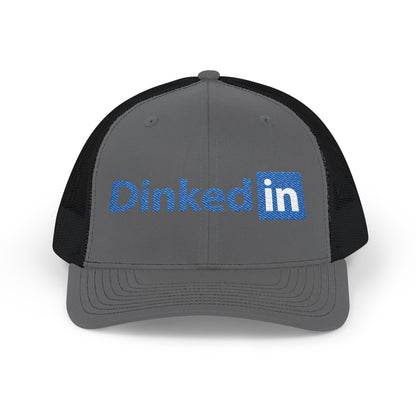 DinkedIn Pickleball Snapback Trucker Cap