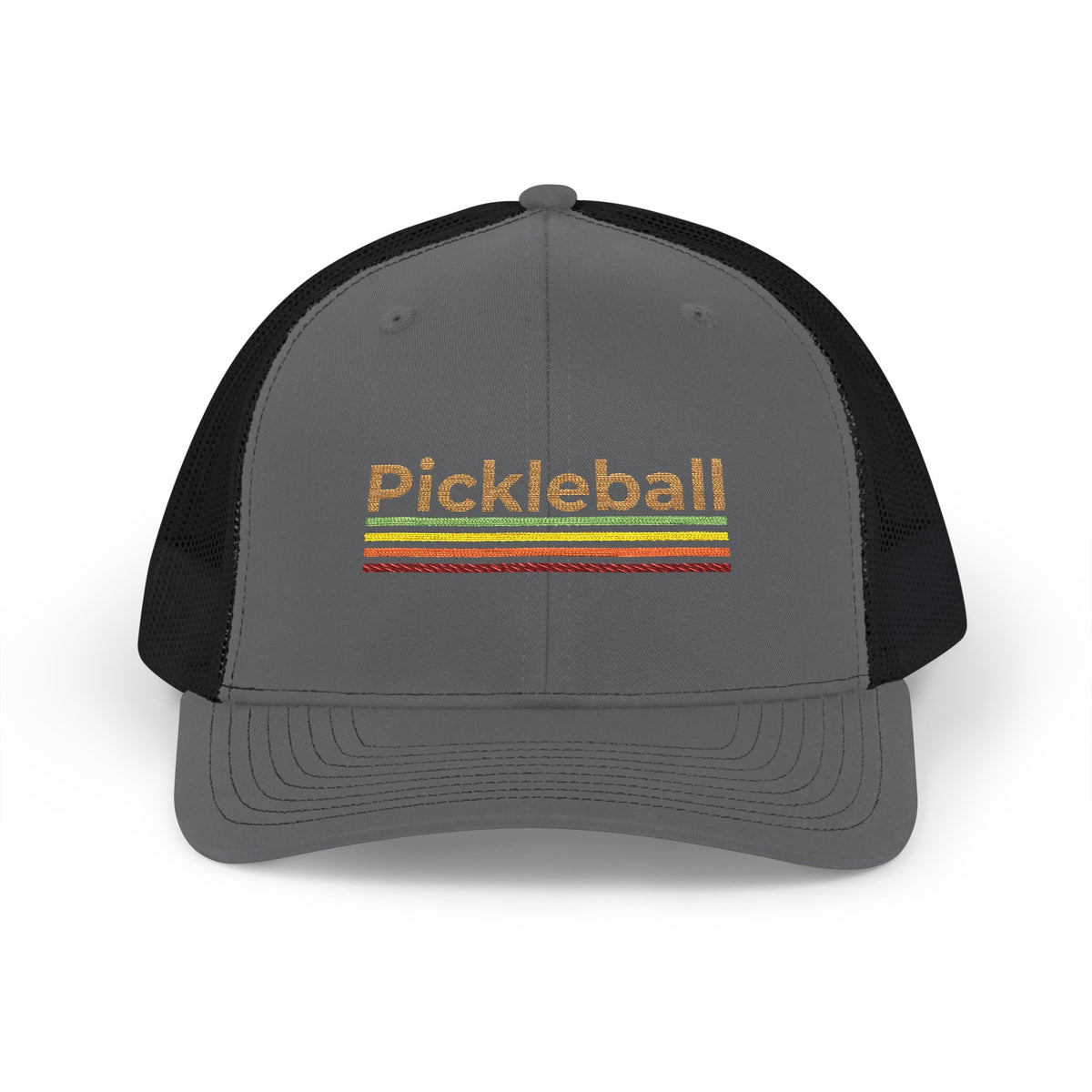 Pickleball Lines Snapback Trucker Cap