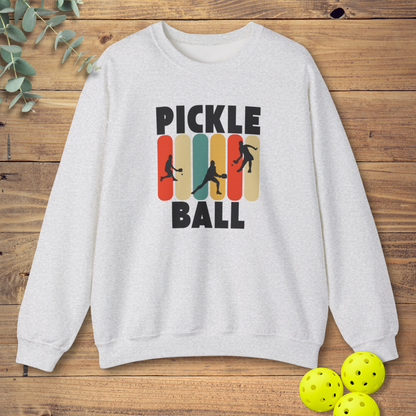 Pickleball Shadow Figures Sweatshirt