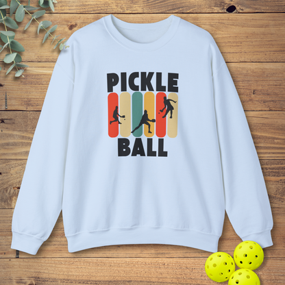 Pickleball Shadow Figures Sweatshirt