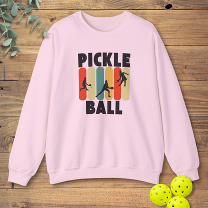 Pickleball Shadow Figures Sweatshirt