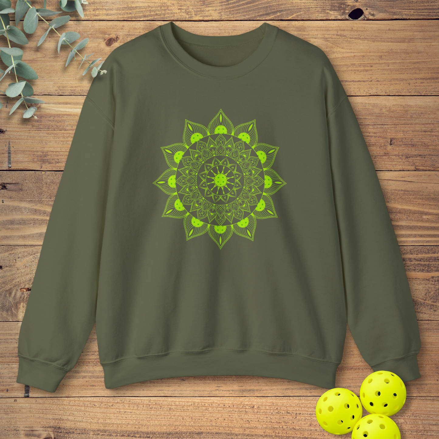 Pickleball Mandala Sweatshirt