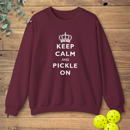 Keep Calm and Pickle On Sweatshirt