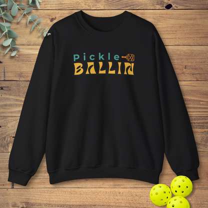Pickle Ballin Pickleball Sweatshirt