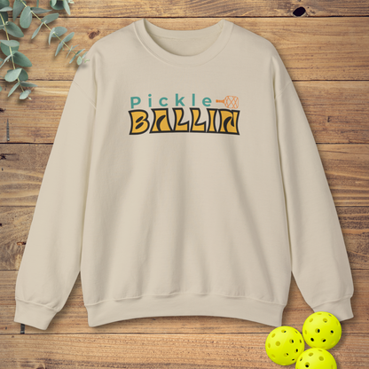 Pickle Ballin Pickleball Sweatshirt