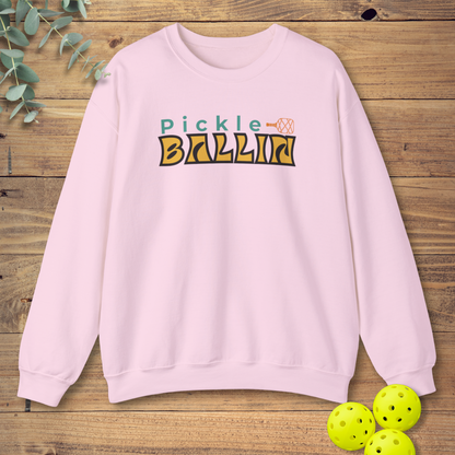 Pickle Ballin Pickleball Sweatshirt