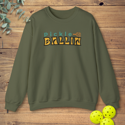 Pickle Ballin Pickleball Sweatshirt