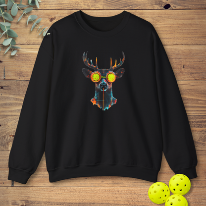 Pickleball Deer Plink Sweatshirt