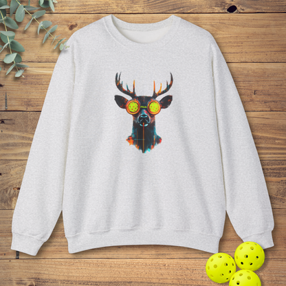 Pickleball Deer Plink Sweatshirt