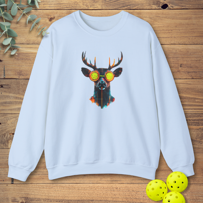 Pickleball Deer Plink Sweatshirt