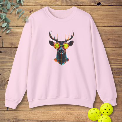 Pickleball Deer Plink Sweatshirt