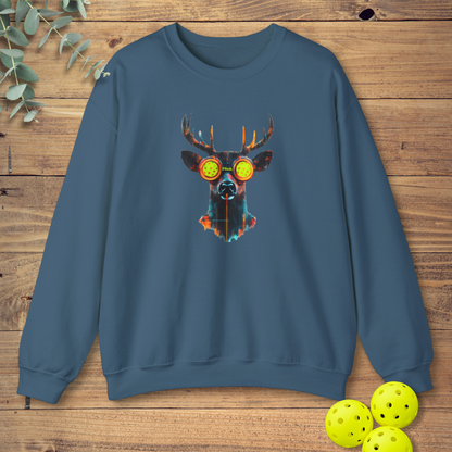 Pickleball Deer Plink Sweatshirt