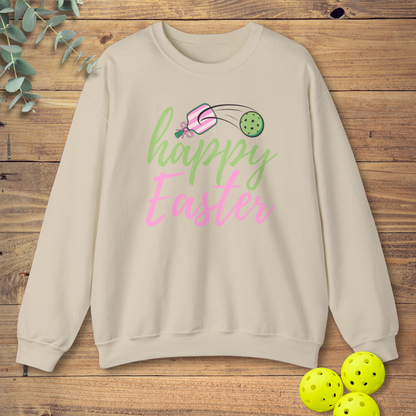 Happy Easter Pickleball Sweatshirt