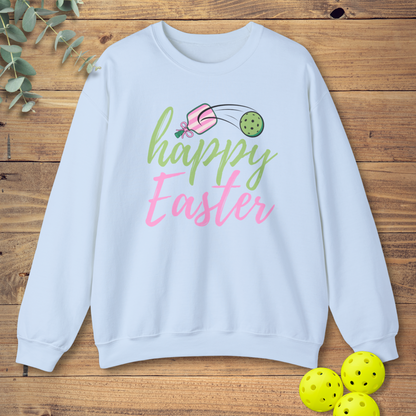 Happy Easter Pickleball Sweatshirt