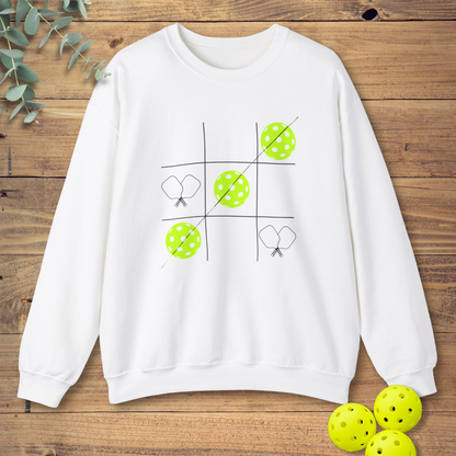 Pickleball Tic Tac Toe Sweatshirt