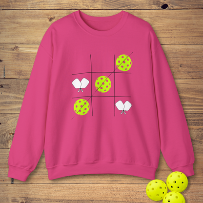Pickleball Tic Tac Toe Sweatshirt