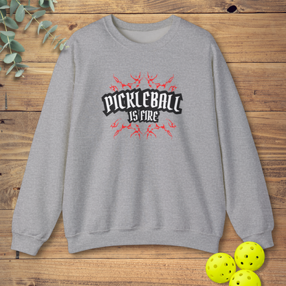 Pickleball Is Fire Sweatshirt
