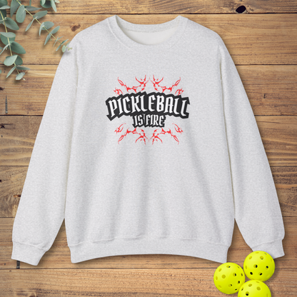 Pickleball Is Fire Sweatshirt