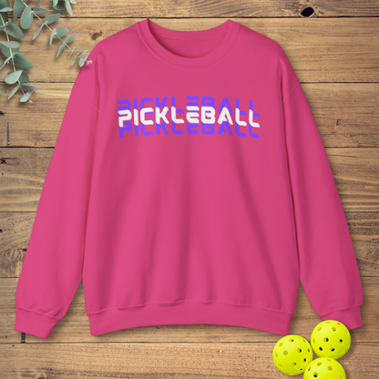 Purple Video Game Pickleball Sweatshirt