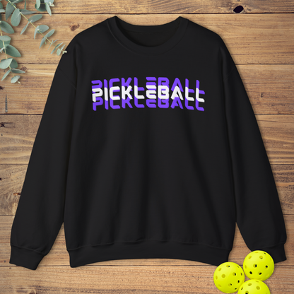 Purple Video Game Pickleball Sweatshirt