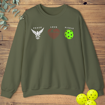 Peace Love Pickle Sweatshirt