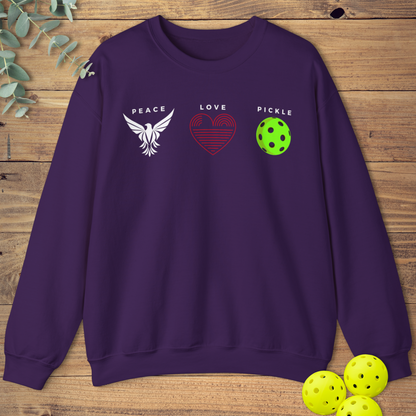 Peace Love Pickle Sweatshirt