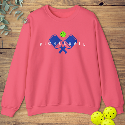 Blue Pickleball Paddles Sweatshirt