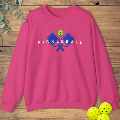 Blue Pickleball Paddles Sweatshirt