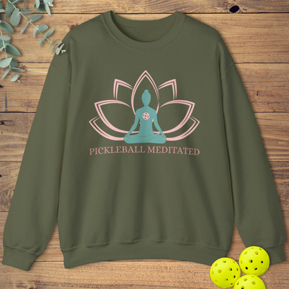 Pickleball Meditated Sweatshirt