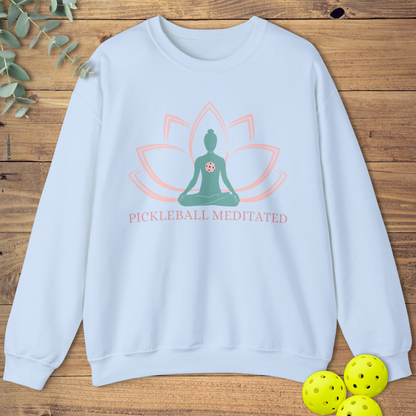 Pickleball Meditated Sweatshirt