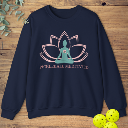 Pickleball Meditated Sweatshirt