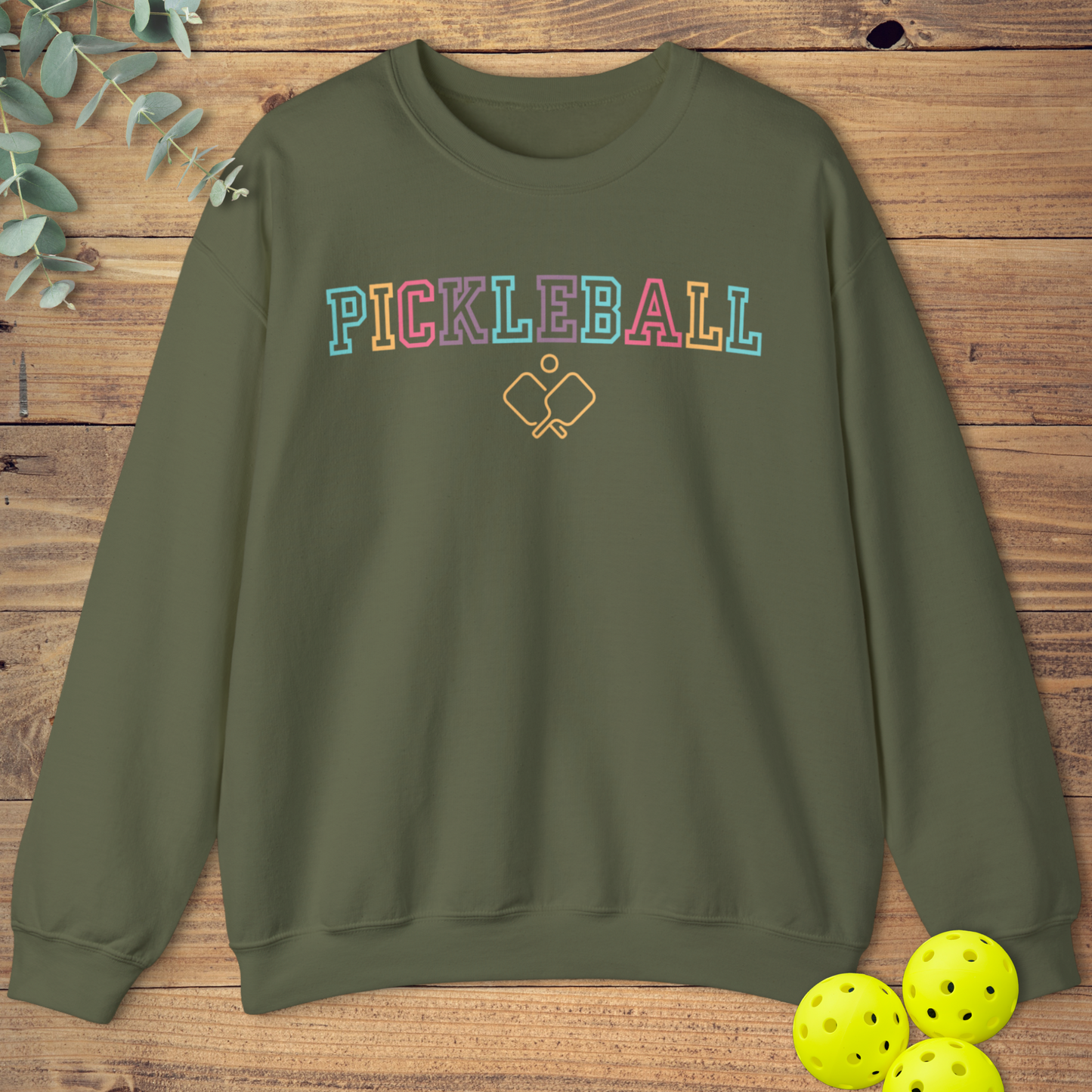 Pickleball Colors Sweatshirt