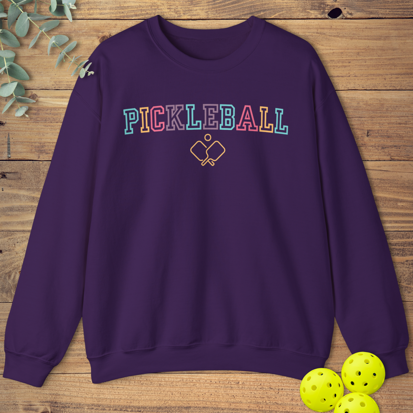 Pickleball Colors Sweatshirt