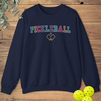 Pickleball Colors Sweatshirt