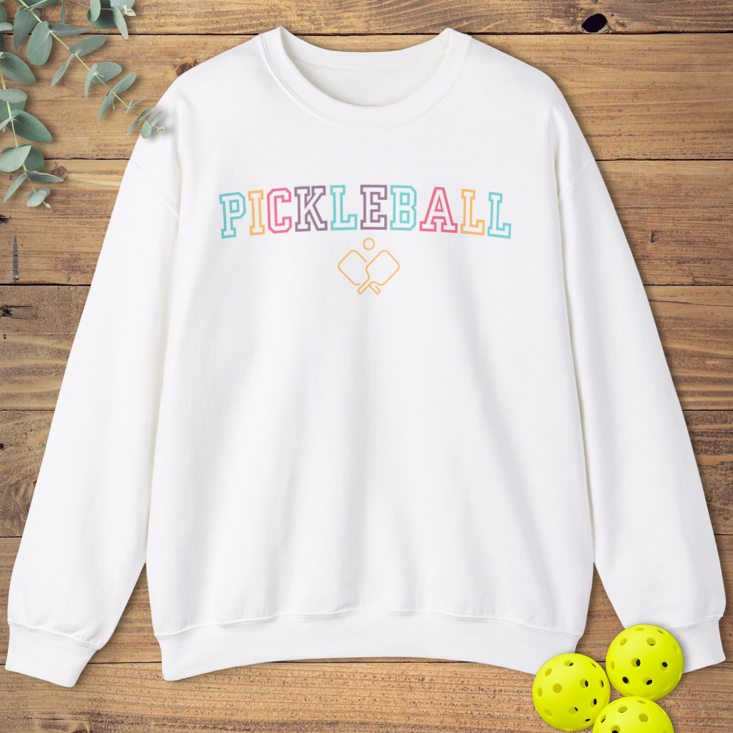 Pickleball Colors Sweatshirt